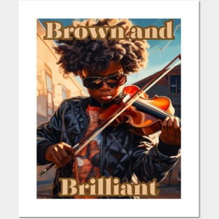 Brown and Brilliant Collection v1 Posters and Art